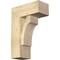 Ekena Millwork Westlake Block Rough Sawn Bracket w/ Offset Brace, Douglas Fir, 8"W x 18"D x 26"H BKT0806X18X26WTL05RDF - alternate 1